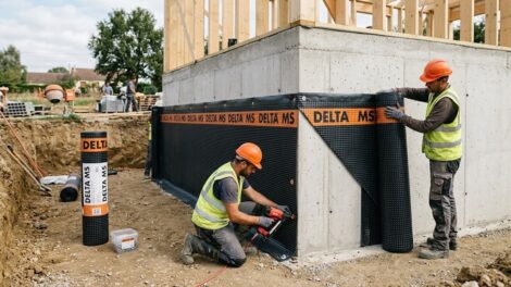 Installation de Delta MS et drainage